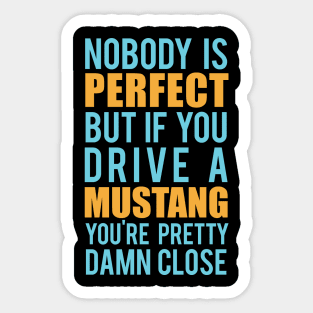 Ford Mustang Owners Sticker